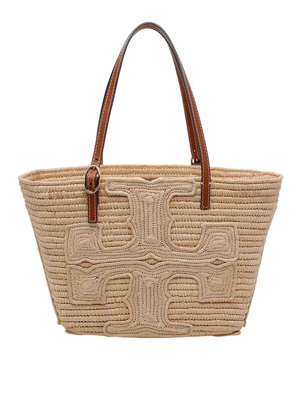 TORY BURCH: Handtaschen - Shopper - Beige