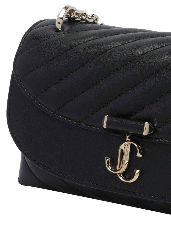 クロスボディバッグ - 黒 shop online: JIMMY CHOO