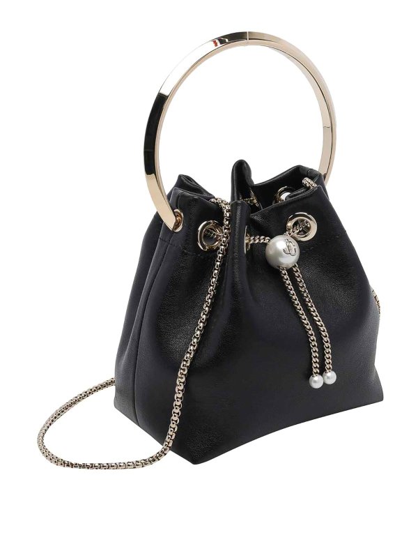 JIMMY CHOO: バケットバッグ online - バケットバッグ - 黒