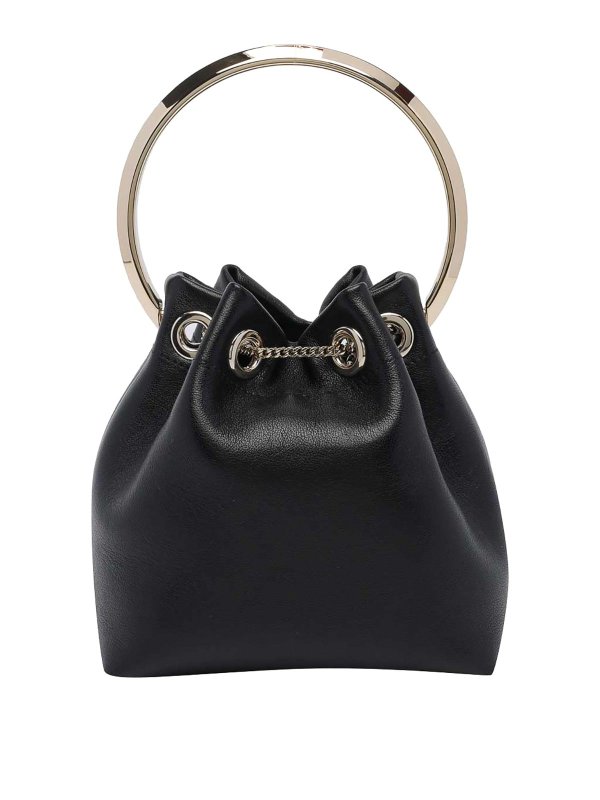 The Best Shops JIMMY CHOO: バケットバッグ - バケットバッグ - 黒