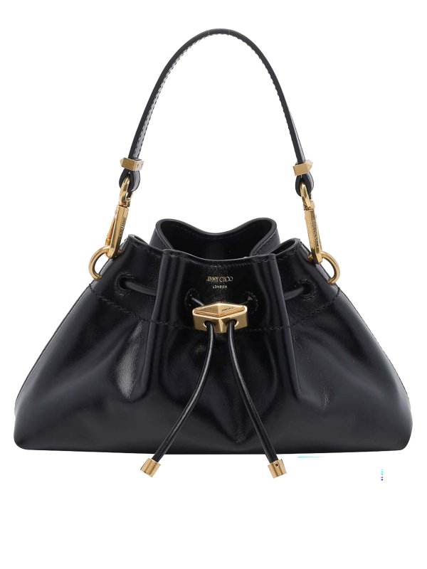 JIMMY CHOO: ショルダーバッグ - ショルダーバッグ - 黒