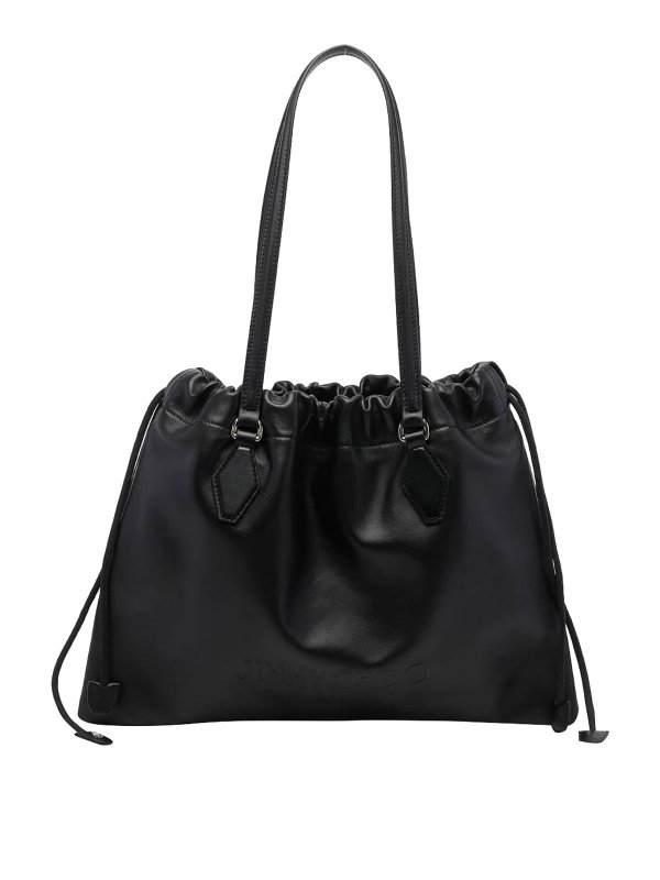 JIMMY CHOO: トートバッグ - トートバッグ - 黒