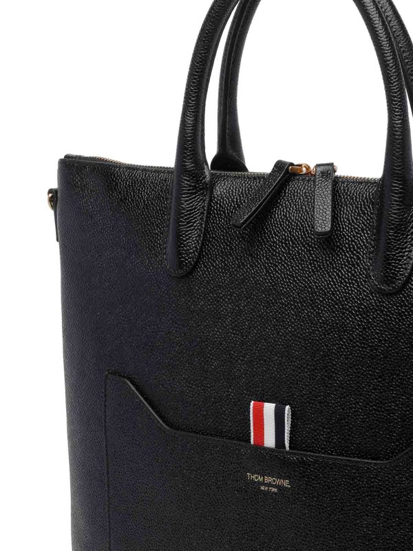 トートバッグ - 黒 shop online: THOM BROWNE