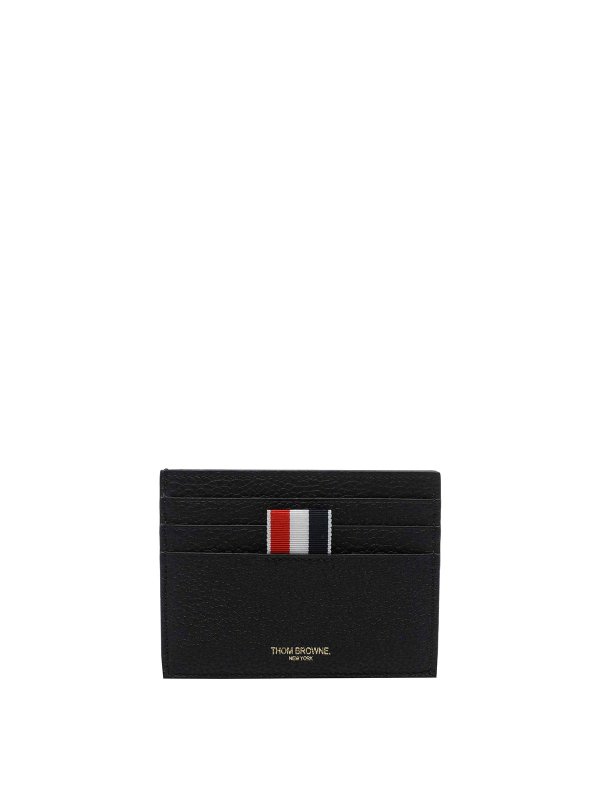 THOM BROWNE: クラッチバッグ - クラッチバッグ - 黒