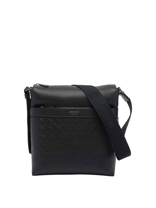 SALVATORE FERRAGAMO: クロスボディバッグ - クロスボディバッグ - 黒