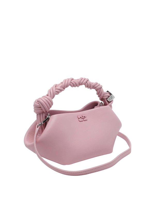 GANNI: Handtaschen online - Shopper - Nude