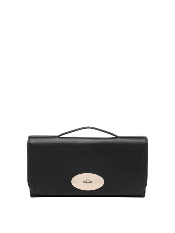 MULBERRY: クラッチバッグ - クラッチバッグ - 黒