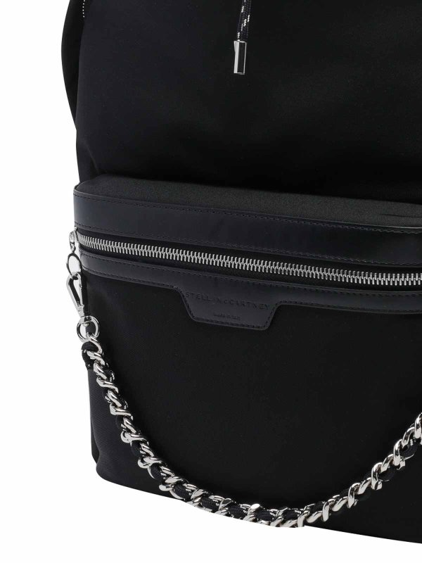 バックパック - 黒 shop online: STELLA McCARTNEY