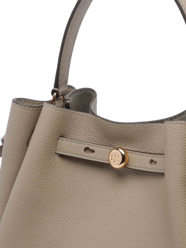 バケットバッグ - ベージュ shop online: TORY BURCH