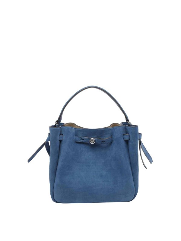 TORY BURCH: バケットバッグ - バケットバッグ - ブルー