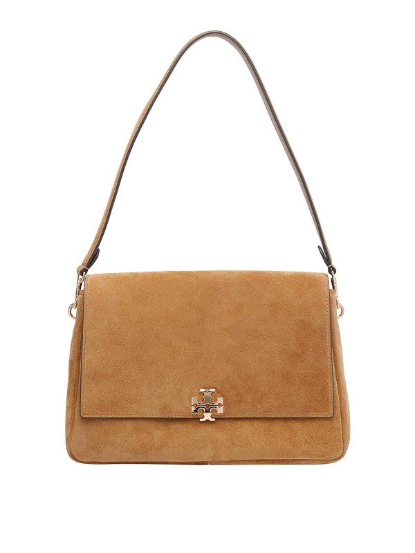TORY BURCH: ショルダーバッグ - ショルダーバッグ - ブラウン