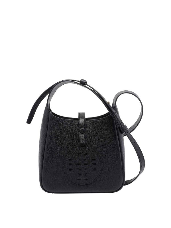 TORY BURCH: バケットバッグ - バケットバッグ - 黒
