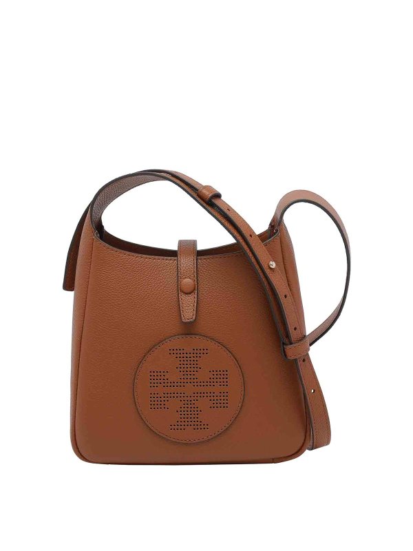 TORY BURCH: バケットバッグ - バケットバッグ - ブラウン