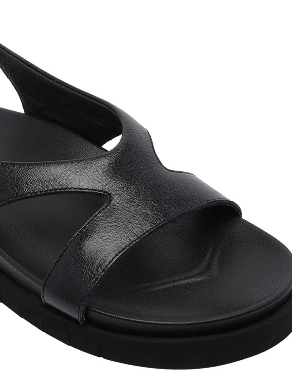 サンダル - 黒 shop online: ANGEL ALARCON