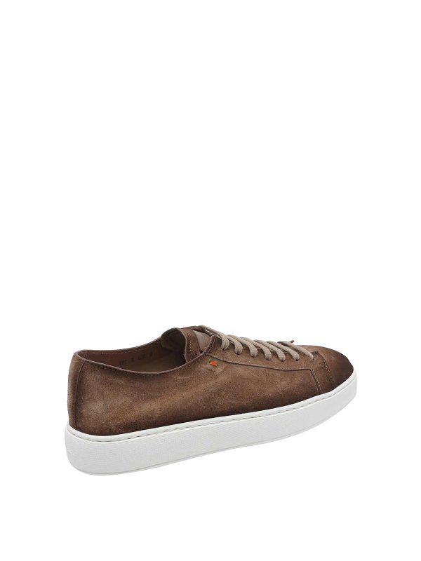 The Best Shops SANTONI: Sneaker - Sneaker - Braun