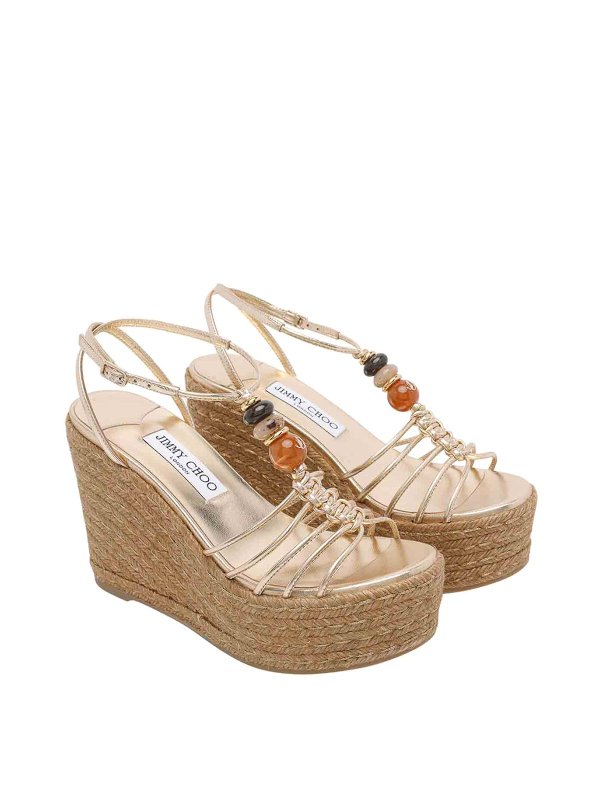 JIMMY CHOO: エスパドリーユ online - エスパドリーユ - 金