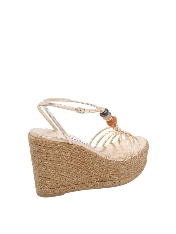 The Best Shops JIMMY CHOO: エスパドリーユ - エスパドリーユ - 金
