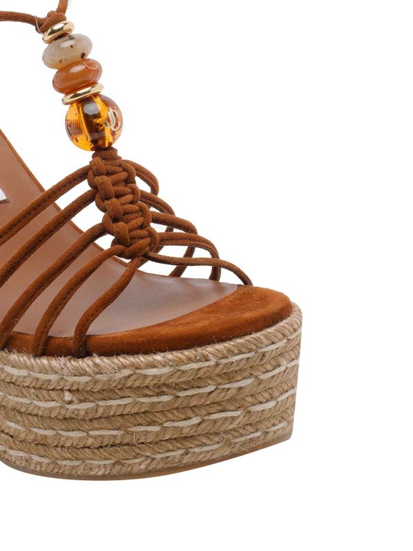 エスパドリーユ - ブラウン shop online: JIMMY CHOO