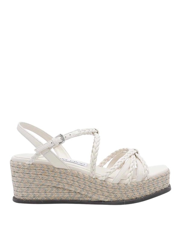 JIMMY CHOO: Espadrillas - Espadrilles - Weiß