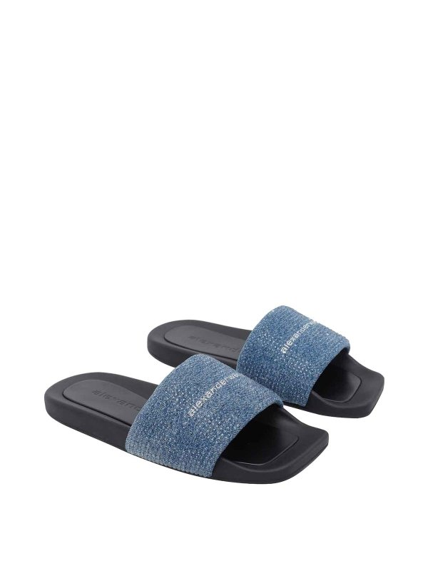 ALEXANDER WANG: Sandalen online - Sandalen - Blau