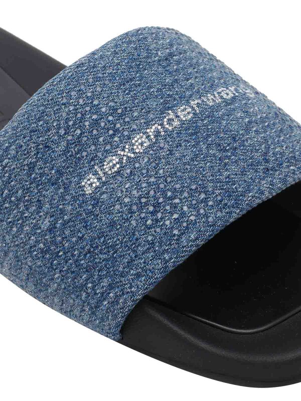 Sandalen - Blau shop online: ALEXANDER WANG
