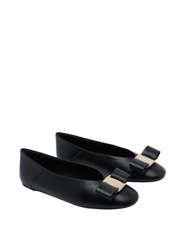 SALVATORE FERRAGAMO: フラットシューズ online - フラットシューズ - 黒