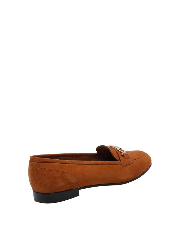 The Best Shops SALVATORE FERRAGAMO: ロファー＆スリッパ - ローファー - ブラウン