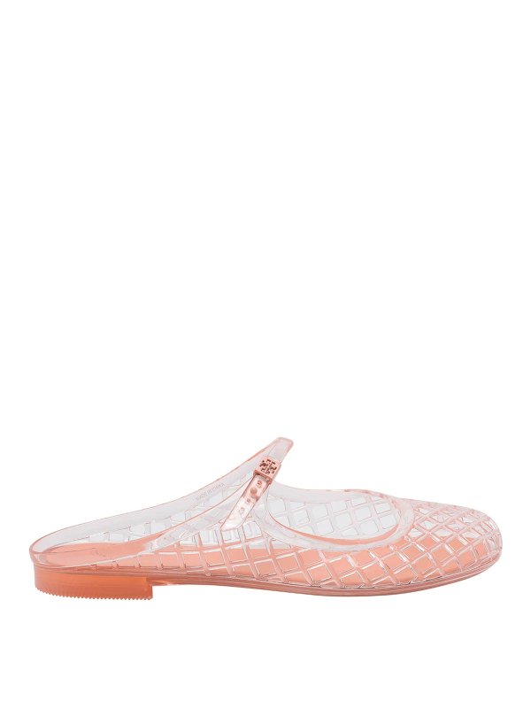 TORY BURCH: フラットシューズ - フラットシューズ - ヌードカラー