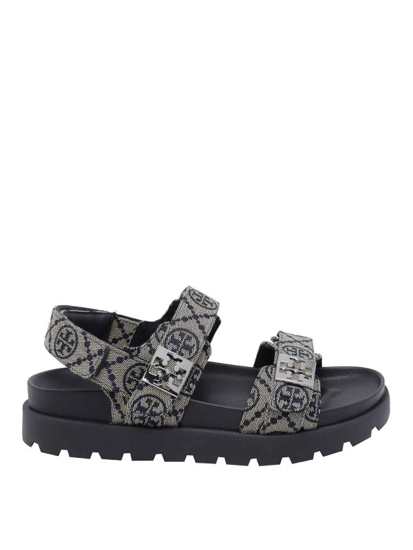 TORY BURCH: Sandalen - Sandalen - Blau