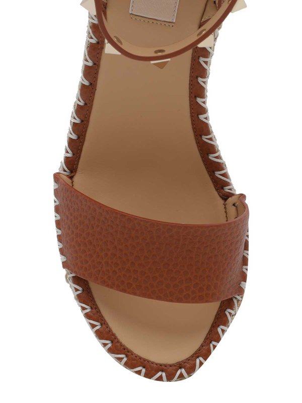 エスパドリーユ - ブラウン shop online: VALENTINO GARAVANI