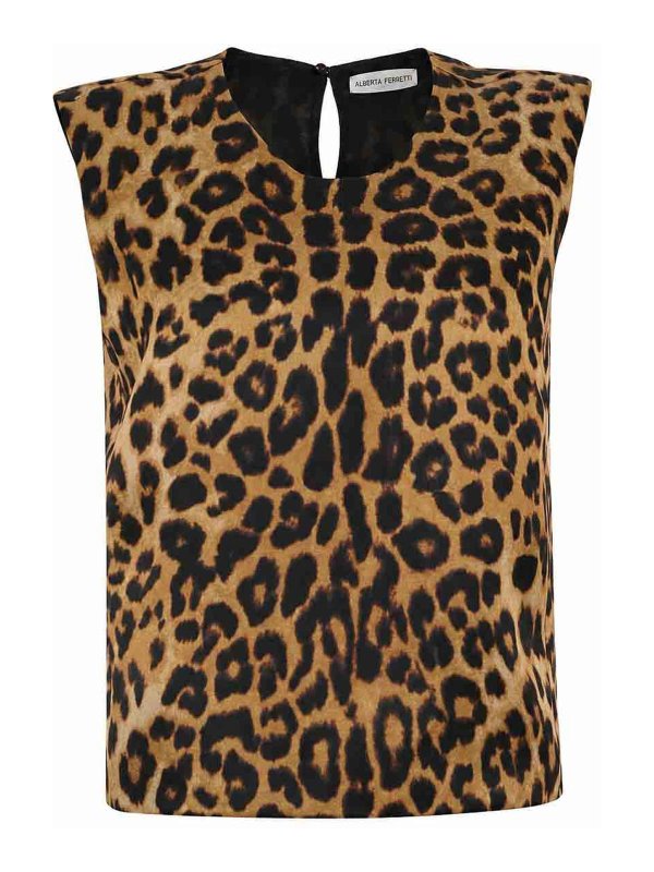 ALBERTA FERRETTI: Tops & Débardeurs - Top - Multicolore