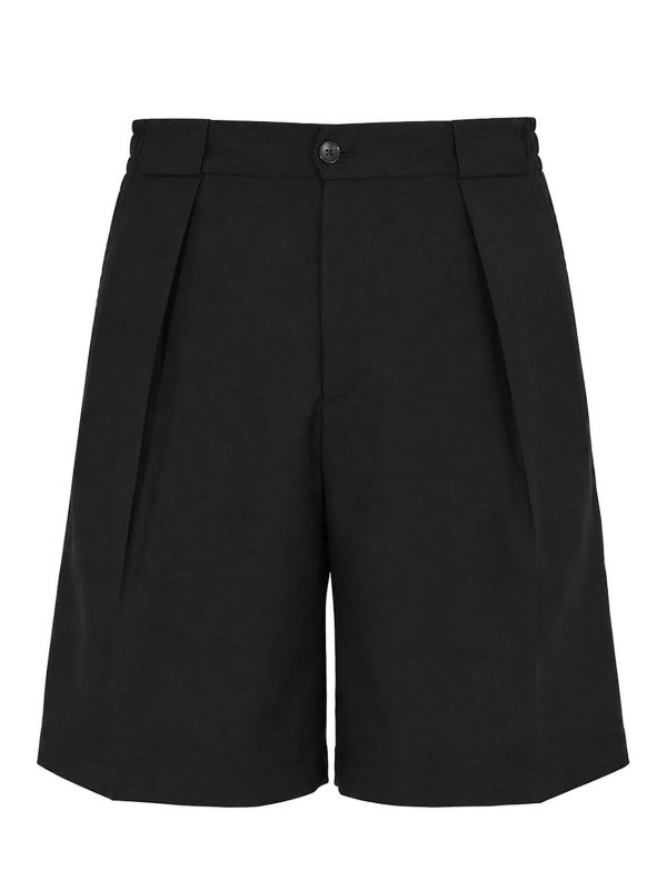 BRIGLIA 1949: トラウザーショーツ - ショートパンツ - 黒