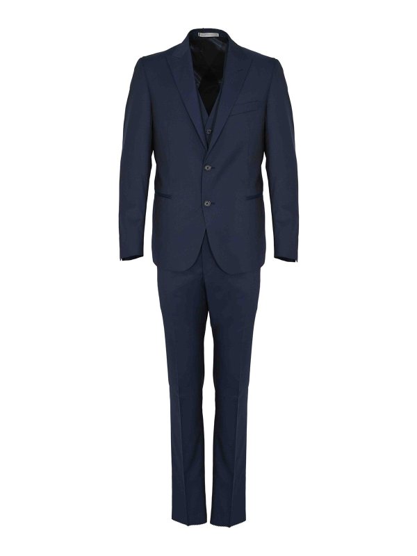 CORNELIANI: Westen - Weste - Blau