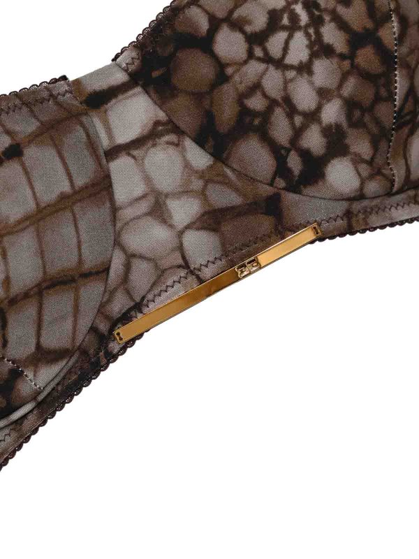 The Best Shops ELISABETTA FRANCHI: ニーレングスドレス - 膝丈ドレス - ブラウン