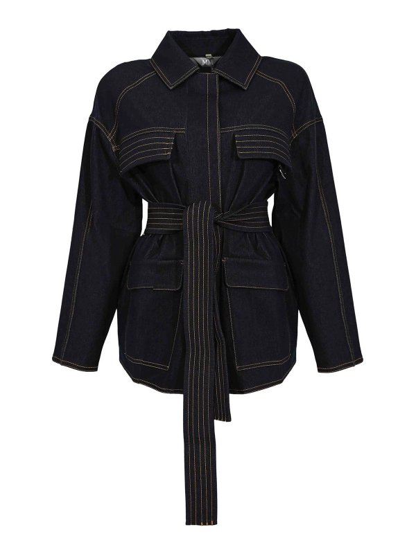 Max Mara: Blazer - Blazer - Blau