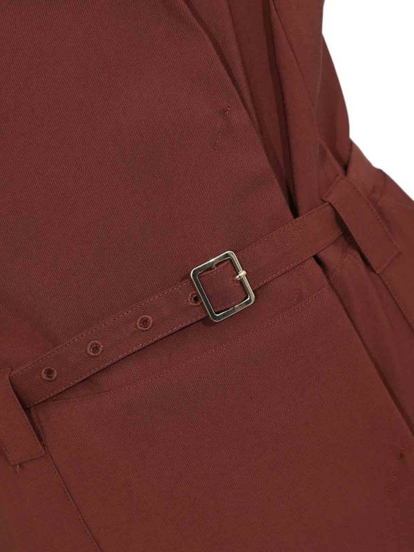 The Best Shops PATRIZIA PEPE: ニーレングスドレス - 膝丈ドレス - ブラウン