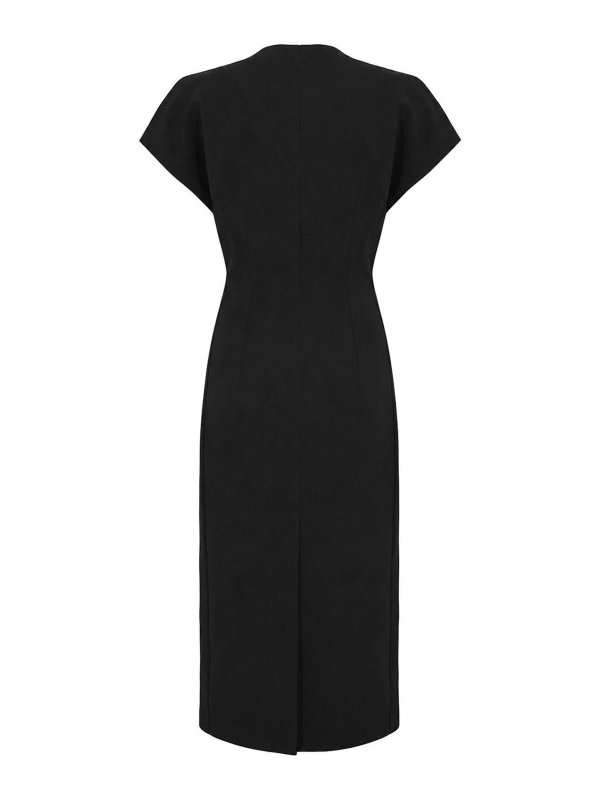 PATRIZIA PEPE: ニーレングスドレス online - 膝丈ドレス - 黒