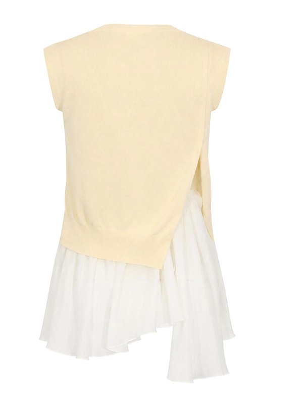 Semicouture: Top e canotte online - Top Addy In Cotone