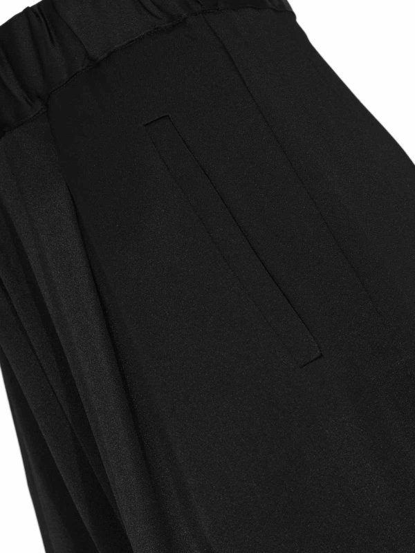 The Best Shops Semicouture: カジュアルトラウザー - カジュアルパンツ - 黒