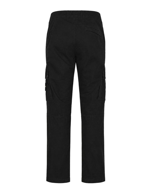 STONE ISLAND: カジュアルトラウザー online - カジュアルパンツ - 黒
