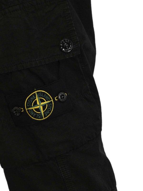 The Best Shops STONE ISLAND: カジュアルトラウザー - カジュアルパンツ - 黒