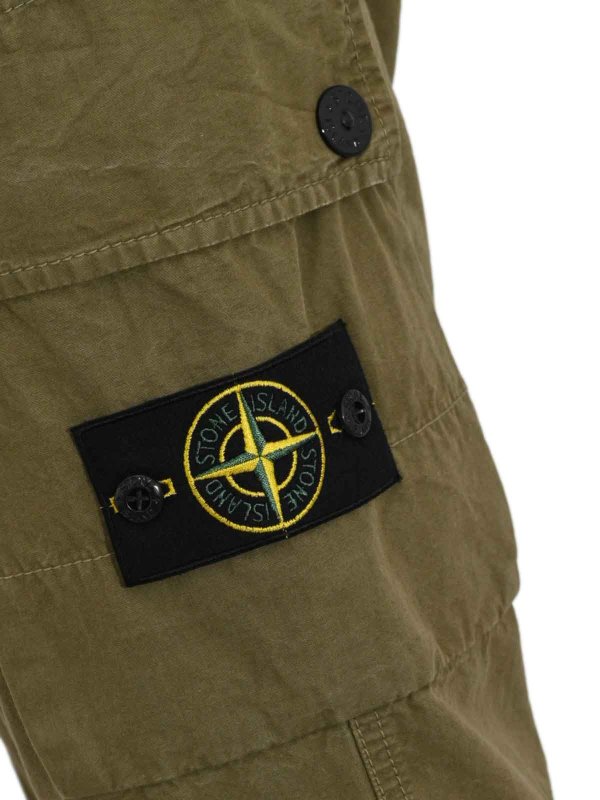The Best Shops STONE ISLAND: カジュアルトラウザー - カジュアルパンツ - 緑