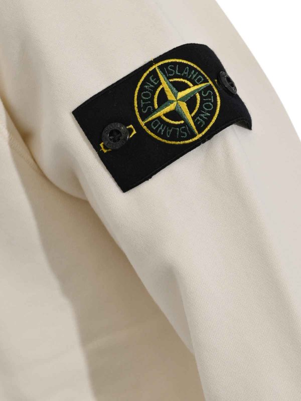 The Best Shops STONE ISLAND: スウェット＆セーター - スウェットシャツ/セーター - ベージュ