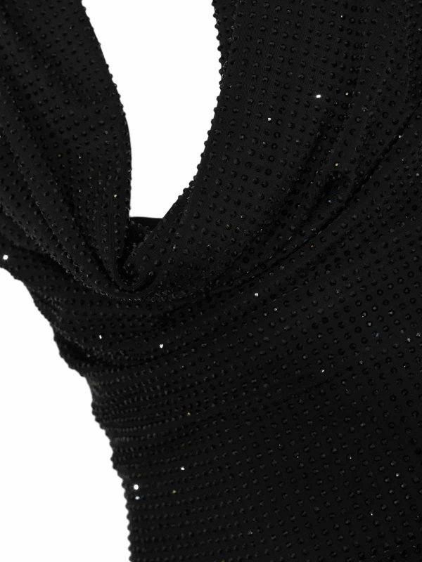 The Best Shops TWENTY FOURHAITCH: ニーレングスドレス - 膝丈ドレス - 黒