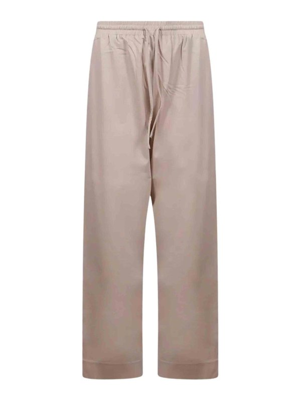 WEEKEND MAX MARA: カジュアルトラウザー - カジュアルパンツ - ライトベージュ