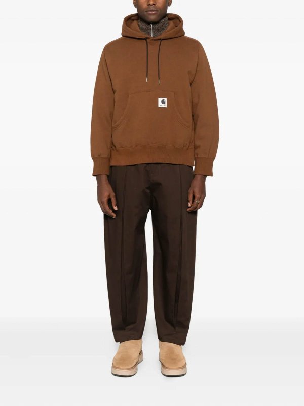 Sacai: Sudaderas y suéteres online - Sudadera - Marrón