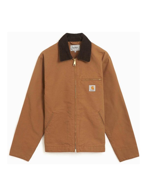 CARHARTT: カジュアルジャケット - カジュアルジャケット - ブラウン