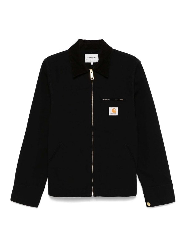 CARHARTT: カジュアルジャケット - カジュアルジャケット - 黒