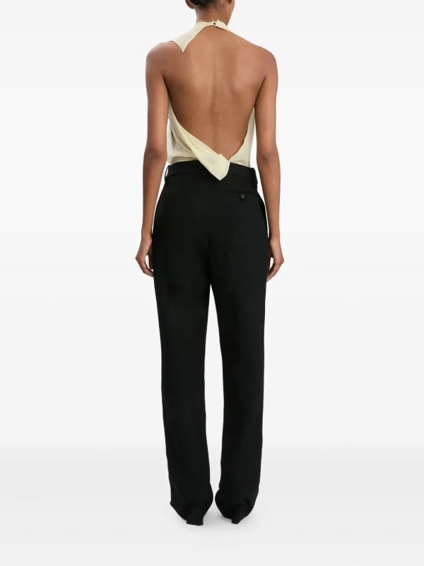 Sleeveless draped panel top shop online: VICTORIA BECKHAM