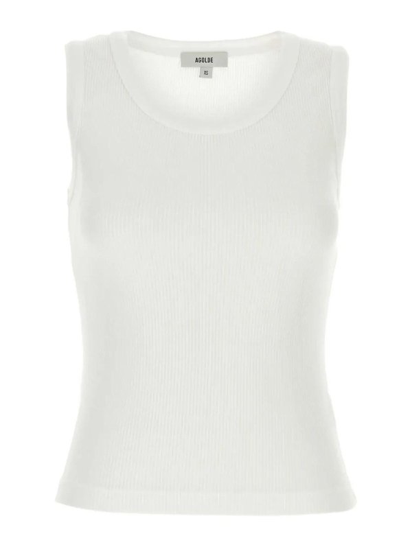 AGOLDE: Pull col rond - Pull Col Rond - Gris